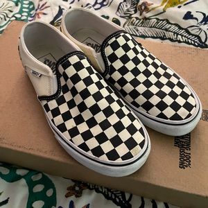 Checkered Vans